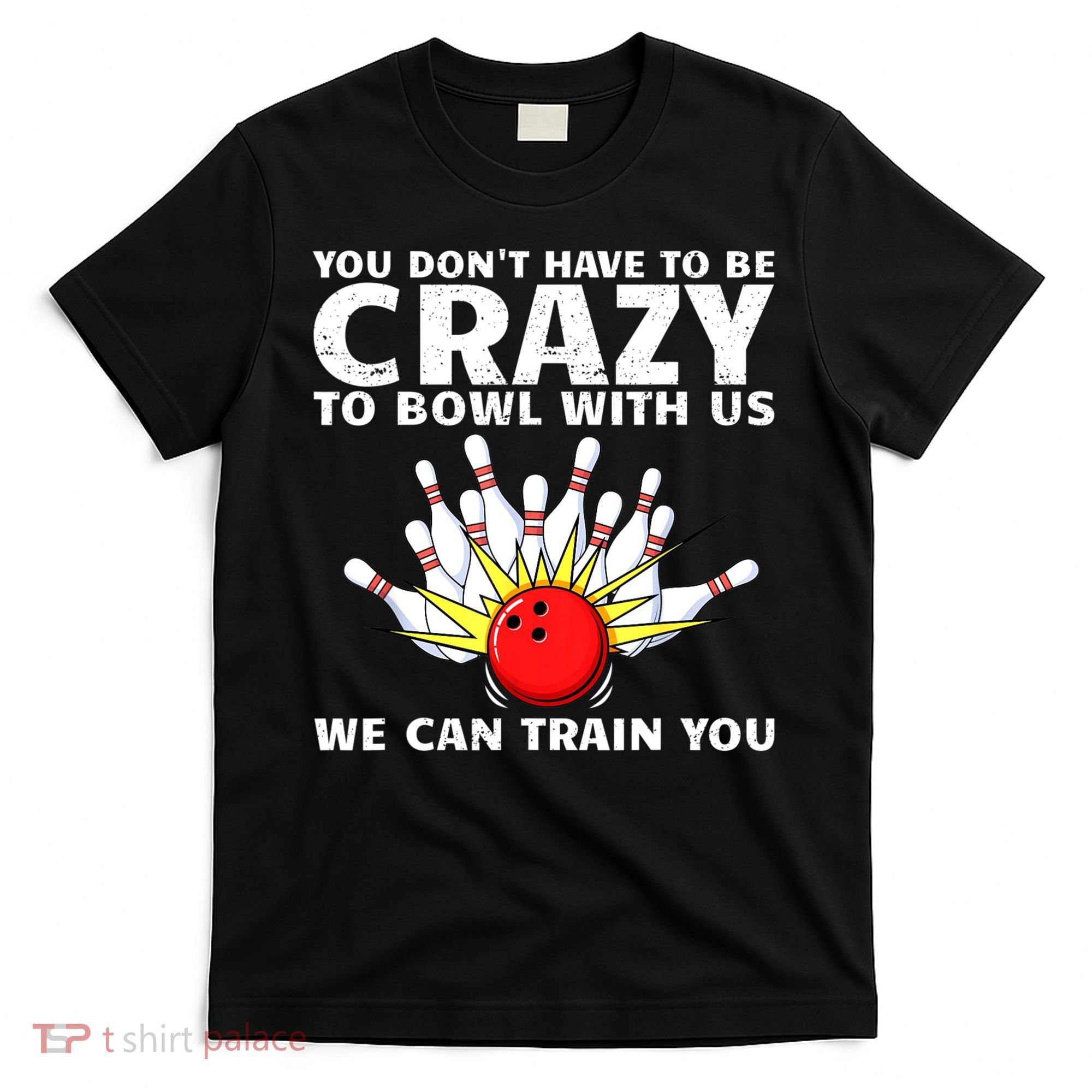 Funny Bowling For Women Bowler Team Bowling Target Spare T-Shirt