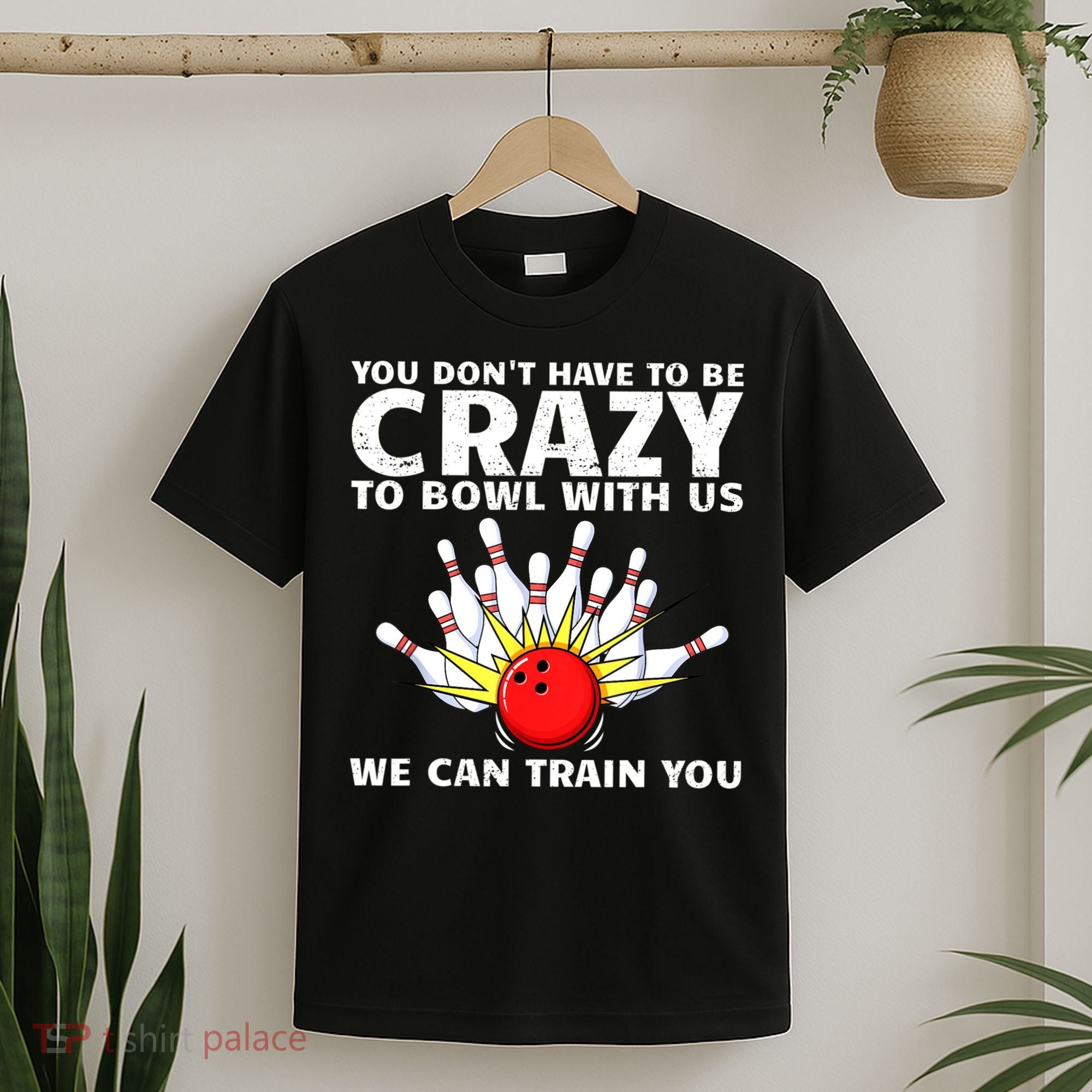 Funny Bowling For Women Bowler Team Bowling Target Spare T-Shirt