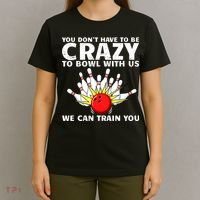 Funny Bowling For Women Bowler Team Bowling Target Spare T-Shirt thumb 4