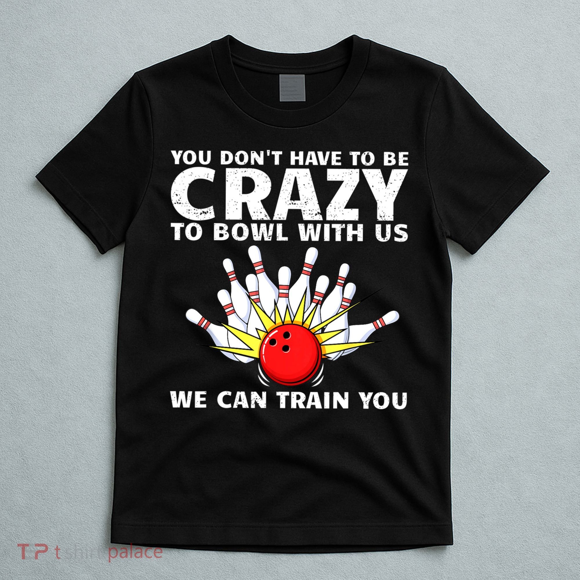 Funny Bowling For Women Bowler Team Bowling Target Spare T-Shirt