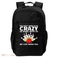 Funny Bowling For Women Bowler Team Bowling Target Spare Backpack thumb 0