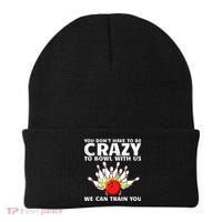 Funny Bowling For Women Bowler Team Bowling Target Spare Beanie thumb 0