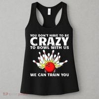Funny Bowling For Women Bowler Team Bowling Target Spare Women's Tank Top thumb 3