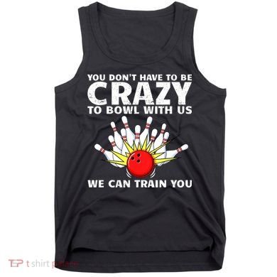 Funny Bowling For Women Bowler Team Bowling Target Spare Tank Top