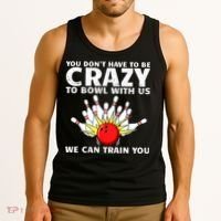 Funny Bowling For Women Bowler Team Bowling Target Spare Tank Top thumb 3