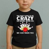 Funny Bowling For Women Bowler Team Bowling Target Spare Toddler T-Shirt thumb 2