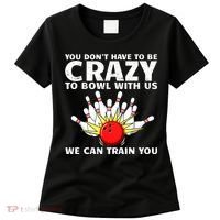 Funny Bowling For Women Bowler Team Bowling Target Spare Women's T-Shirt thumb 0