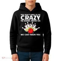 Funny Bowling For Women Bowler Team Bowling Target Spare Kids Hoodie thumb 4