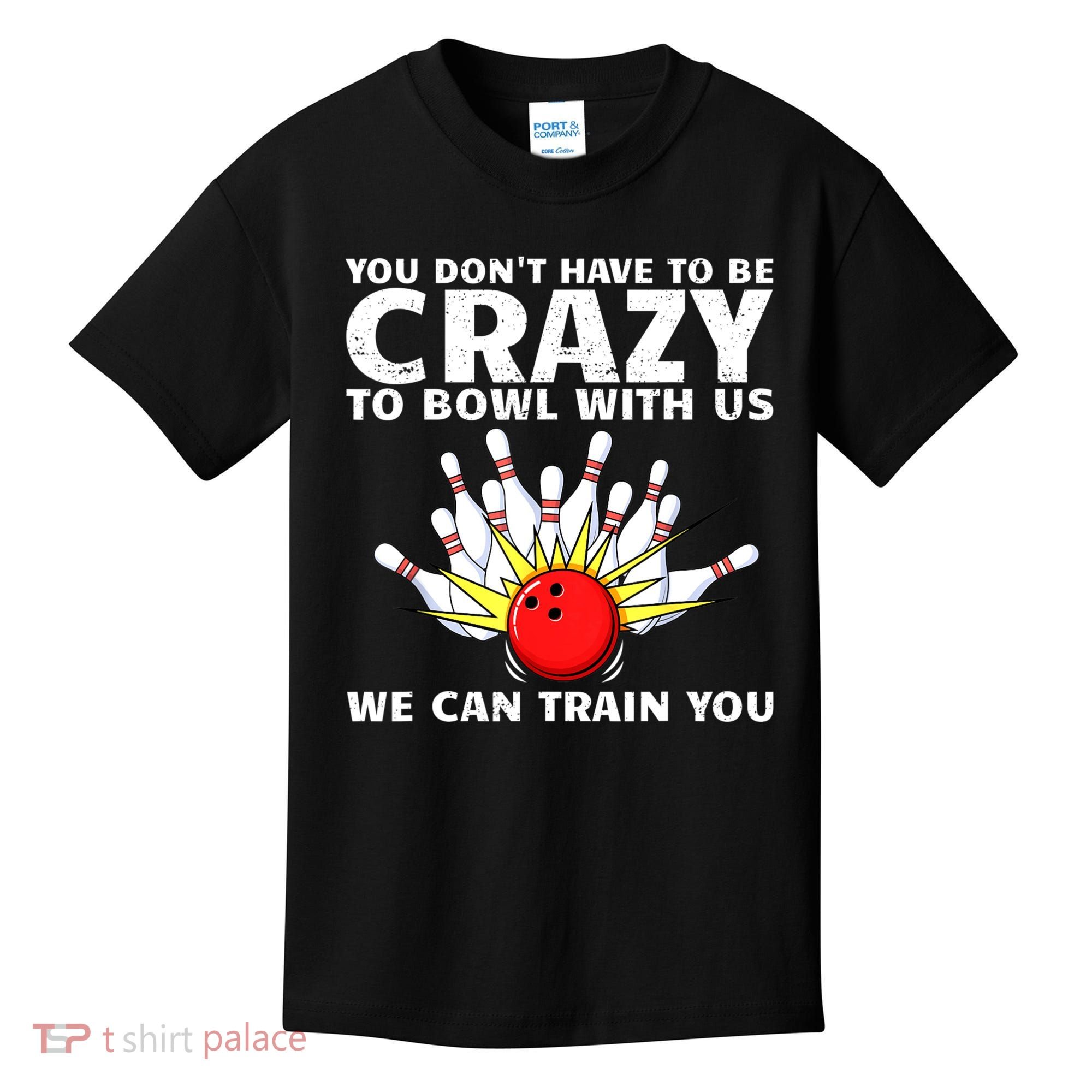 Funny Bowling For Women Bowler Team Bowling Target Spare Kids T-Shirt
