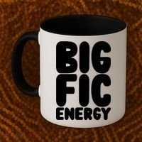 Funny Big Fic Energy Coffee Mug thumb 2