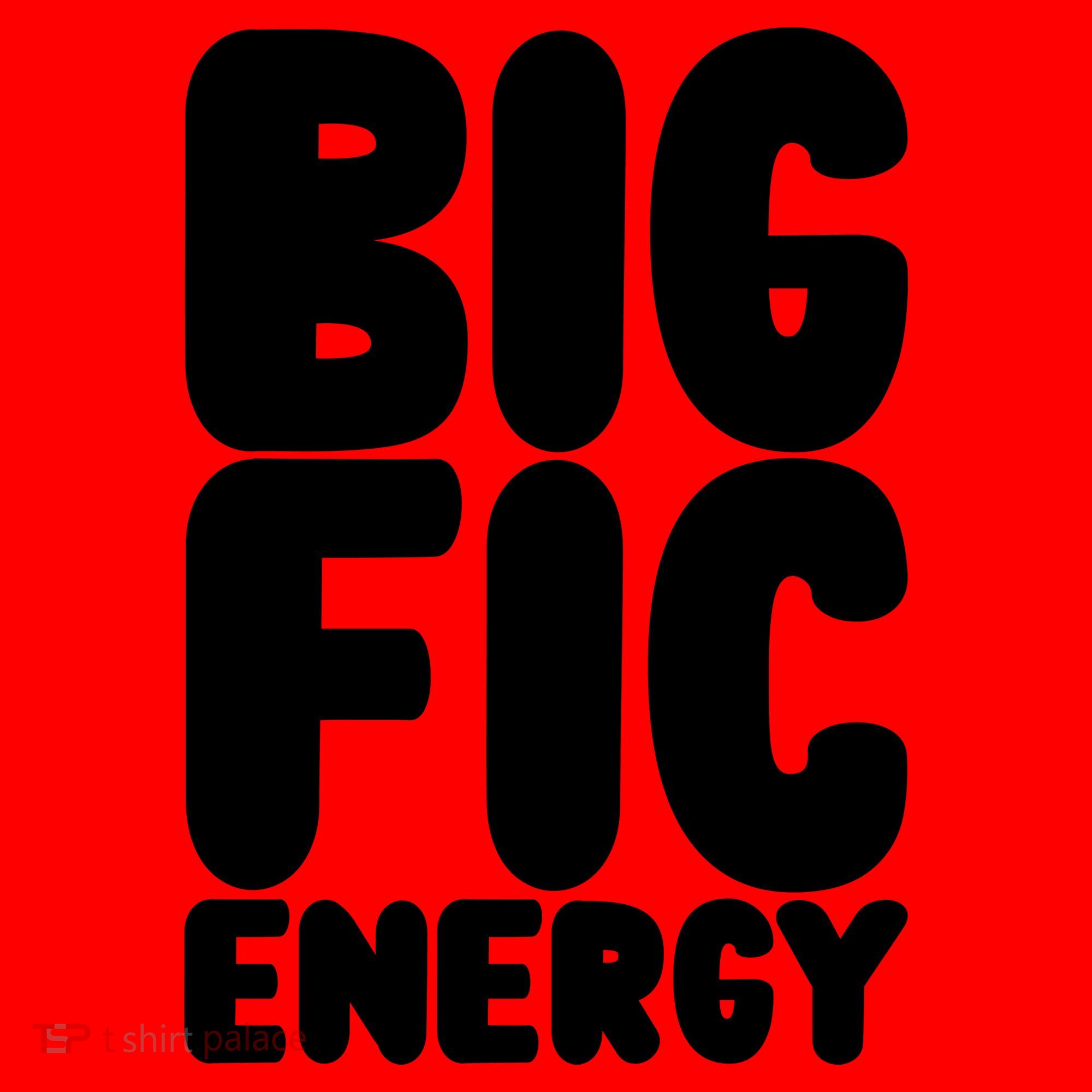 Funny Big Fic Energy Santa Hat