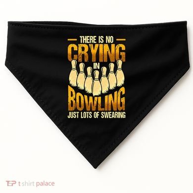 Funny Bowling USA-Made Doggie Bandana