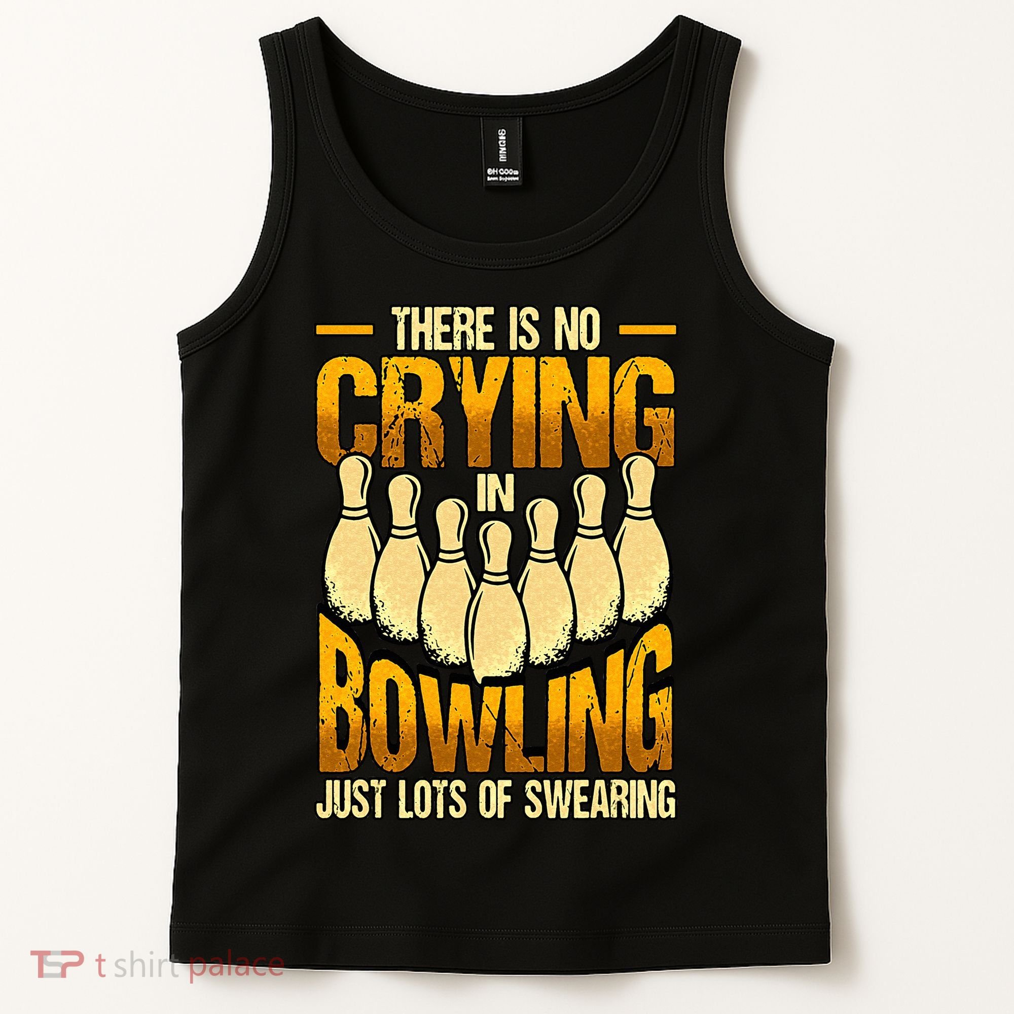 Funny Bowling Tank Top