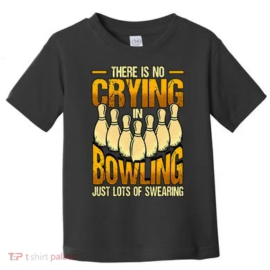 Funny Bowling Toddler T-Shirt