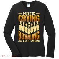 Funny Bowling Women's Long Sleeve Shirt thumb 0