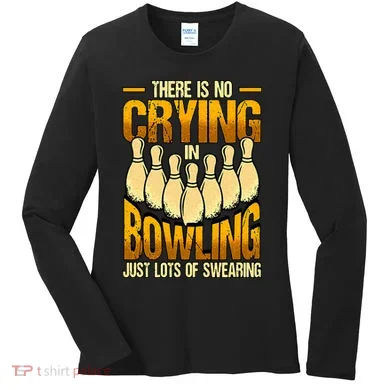 Funny Bowling Women's Long Sleeve Shirt