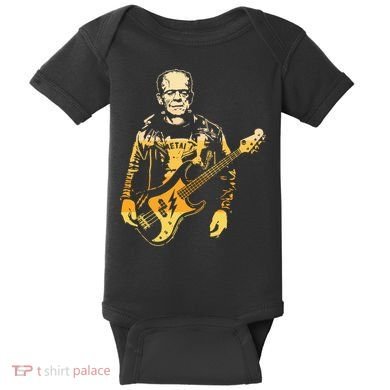 Frankenstein Bass Baby Bodysuit