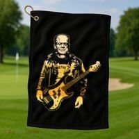 Frankenstein Bass Golf Towel thumb 1