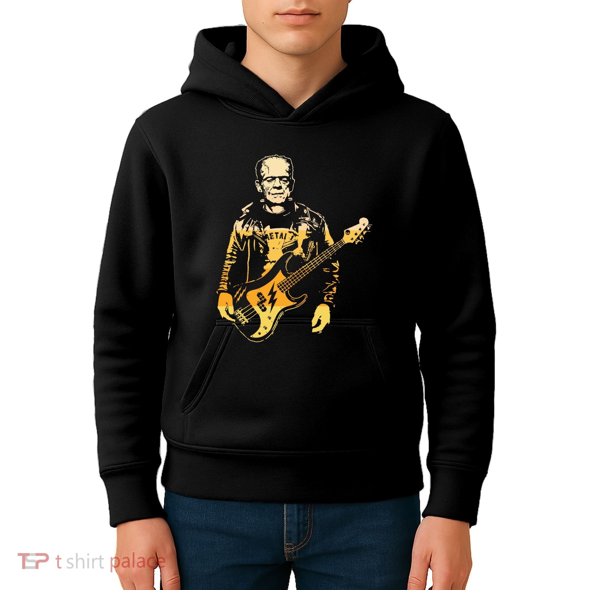 Frankenstein Bass Kids Hoodie