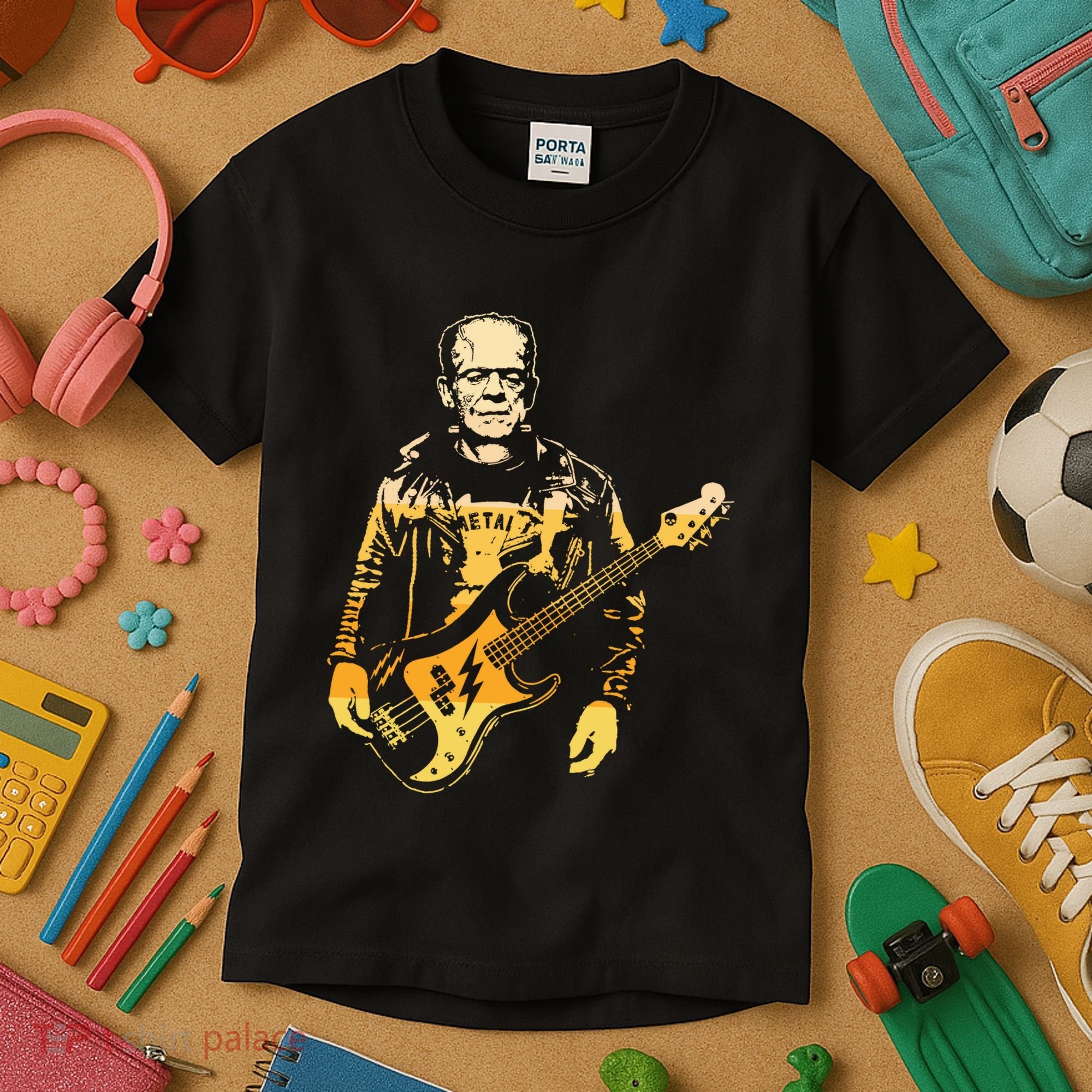 Frankenstein Bass Kids T-Shirt
