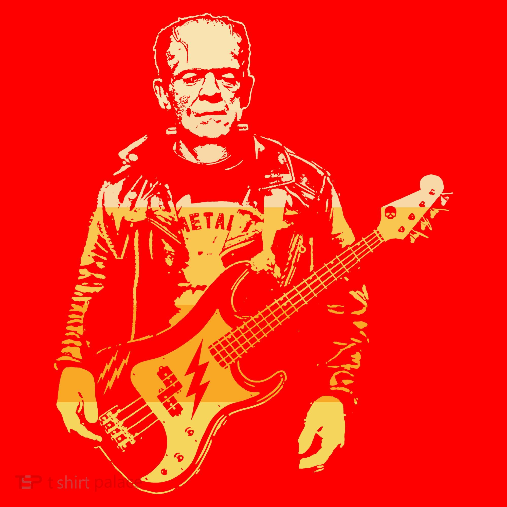 Frankenstein Bass Santa Hat