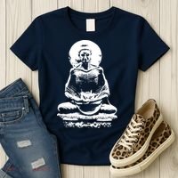 Fasting Buddha Women's T-Shirt thumb 3