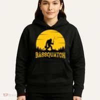 Funny Bassquatch Fishing Hoodie thumb 5