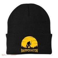 Funny Bassquatch Fishing Beanie thumb 0