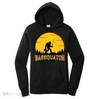 Funny Bassquatch Fishing Women's Hoodie thumb 0