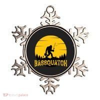 Funny Bassquatch Fishing Ornament thumb 0