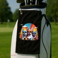 French Bulldog Golf Towel thumb 2