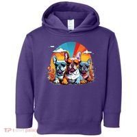French Bulldog Toddler Hoodie thumb 0