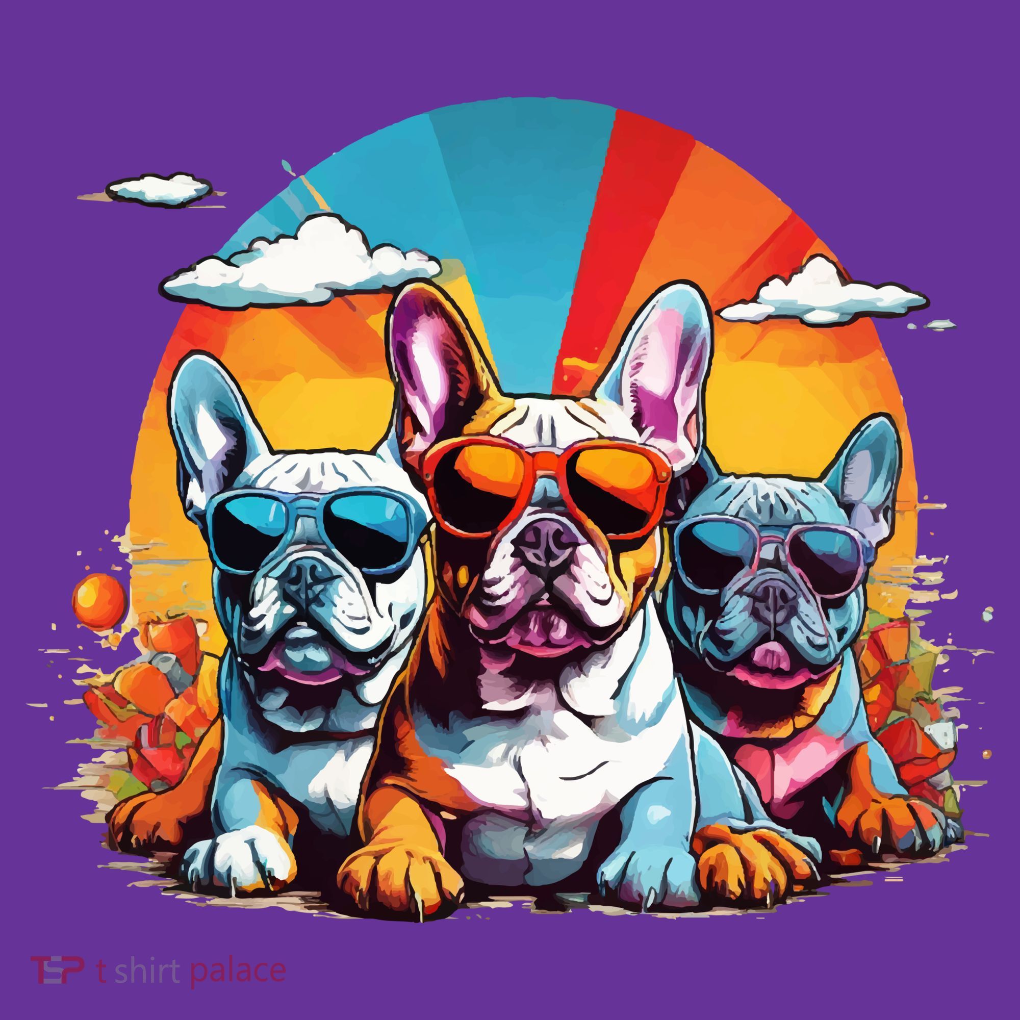 French Bulldog Toddler Hoodie