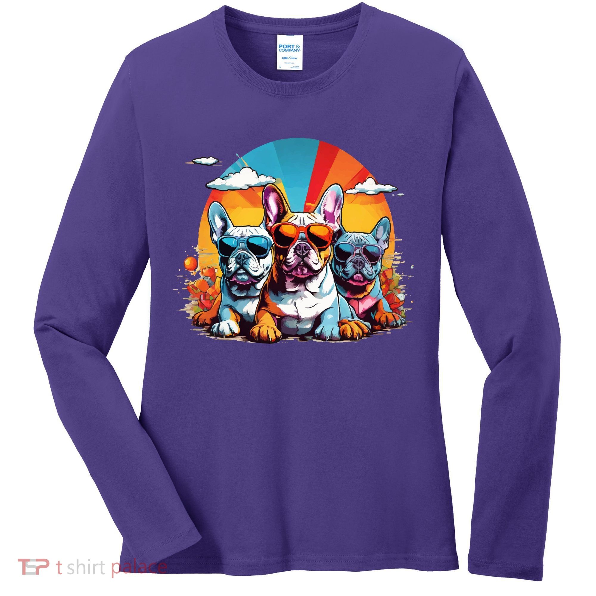 French Bulldog Women's Long Sleeve Shirt