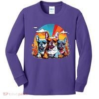 French Bulldog Kids Long Sleeve Shirt thumb 0