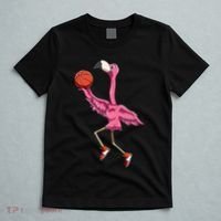 Flamingo Basketball Flamingo Playing Basketball Flamingo T-Shirt thumb 5