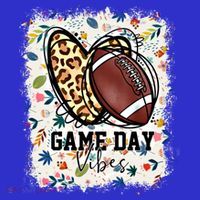 Floral Bleached Football Game Day Vibes Football Mom Gift Women's Tank Top thumb 5