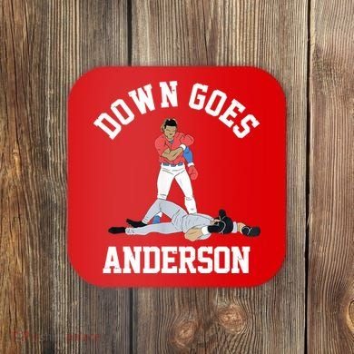 Funny Baseball Fight Down Goes Anderson Coaster