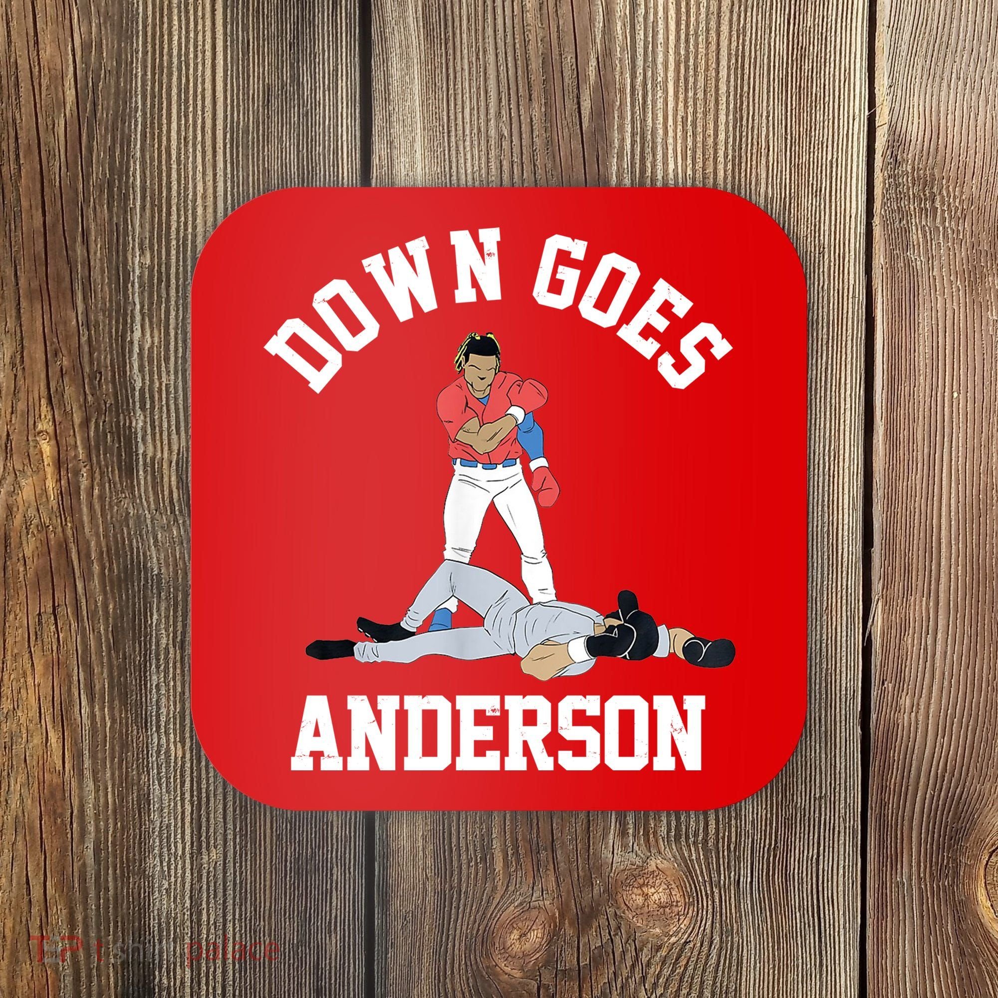 Funny Baseball Fight Down Goes Anderson Coaster