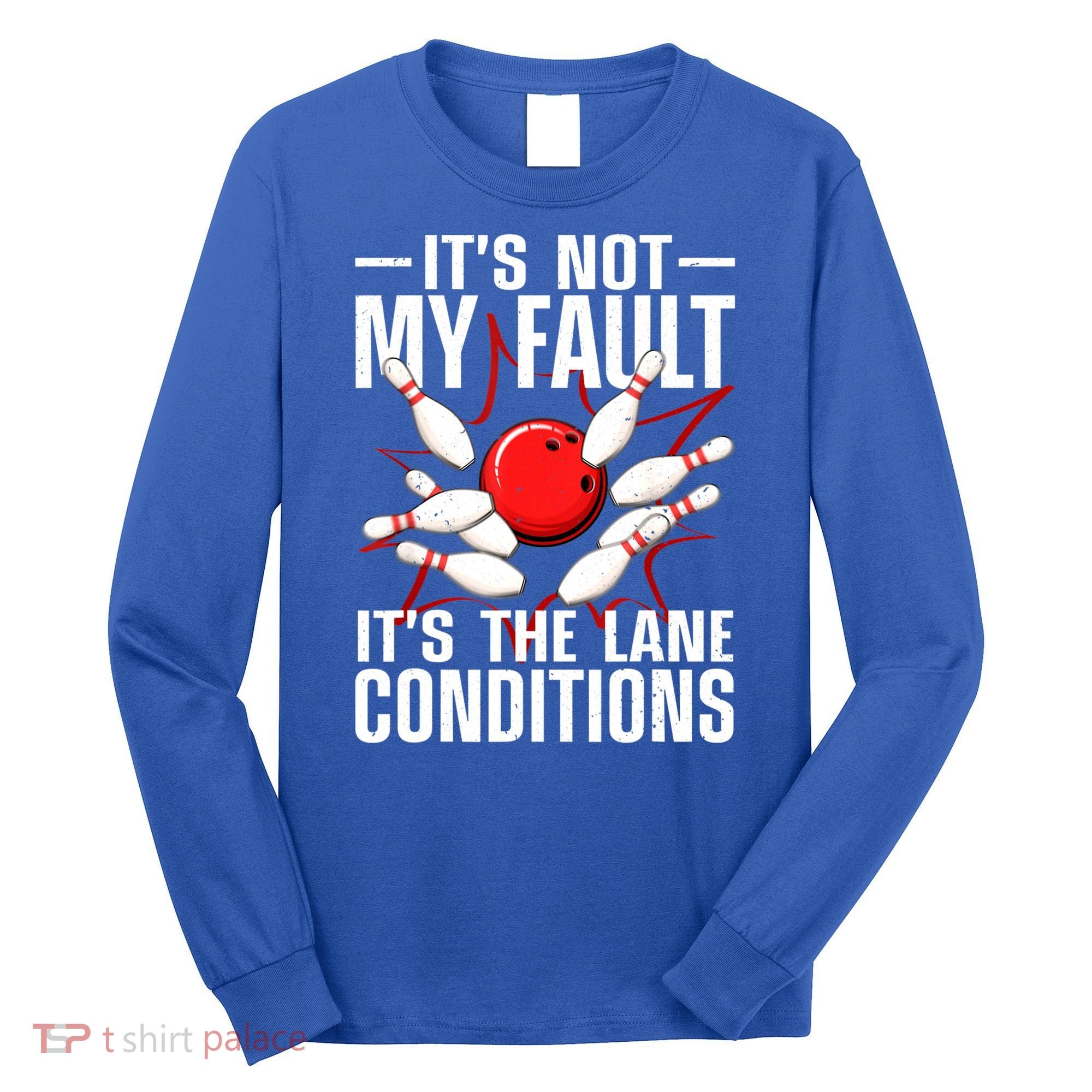 Funny Bowling For Women Bowler Team Bowling Lane Spare Long Sleeve Shirt