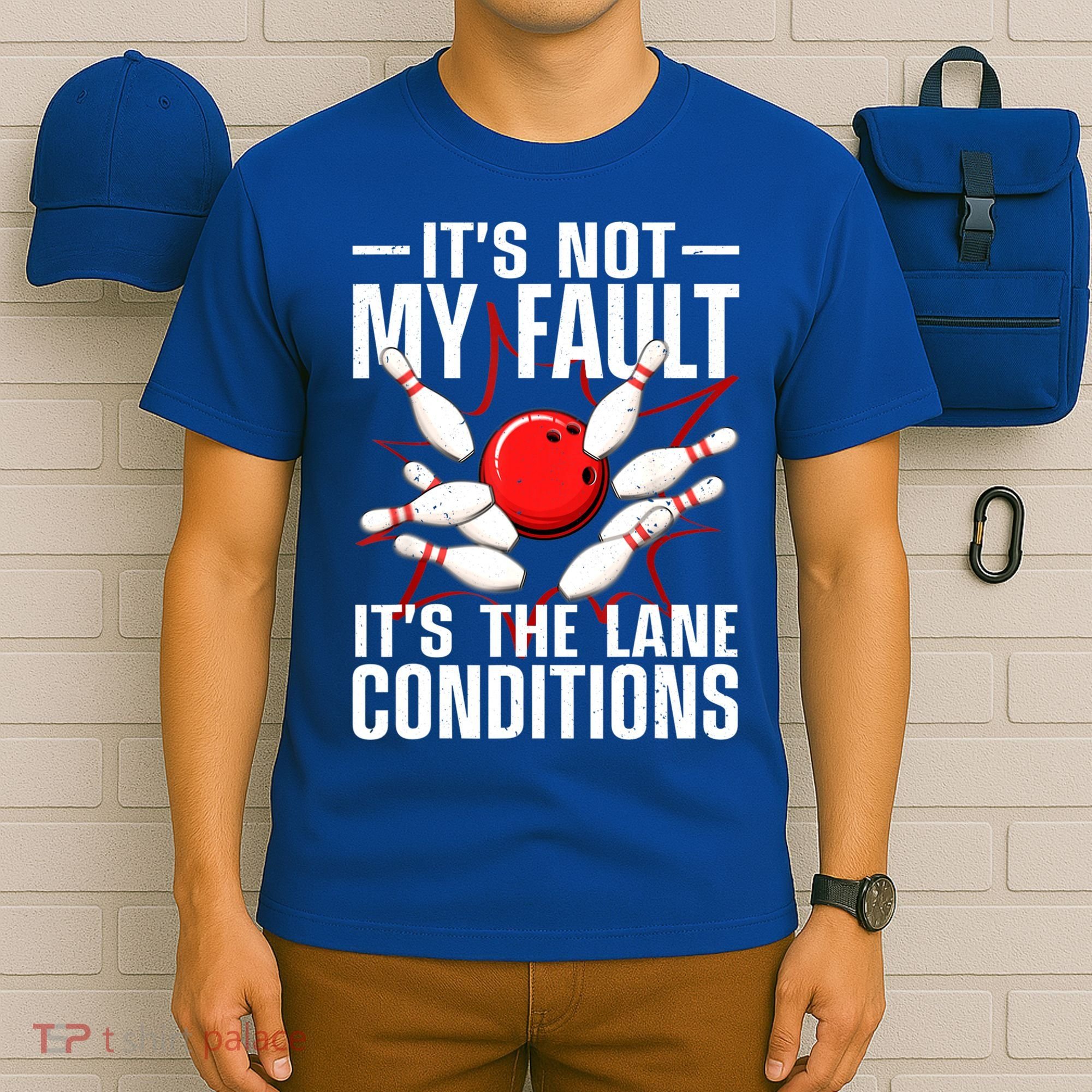 Funny Bowling For Women Bowler Team Bowling Lane Spare T-Shirt