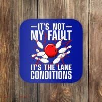 Funny Bowling For Women Bowler Team Bowling Lane Spare Coaster thumb 0