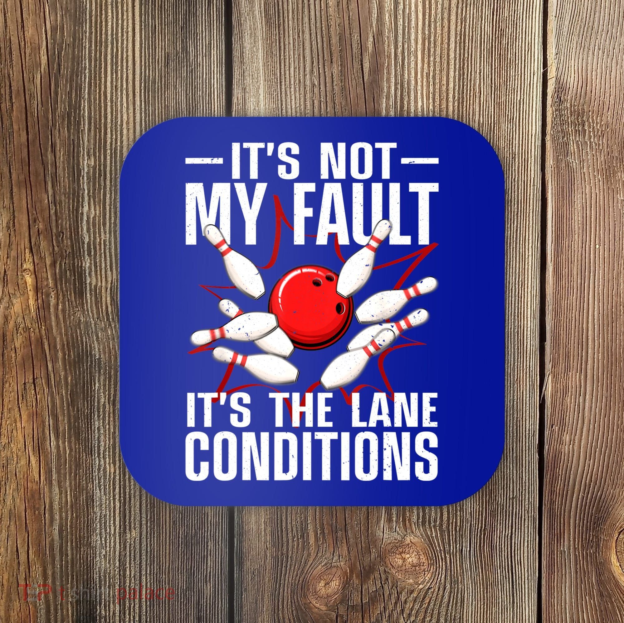 Funny Bowling For Women Bowler Team Bowling Lane Spare Coaster