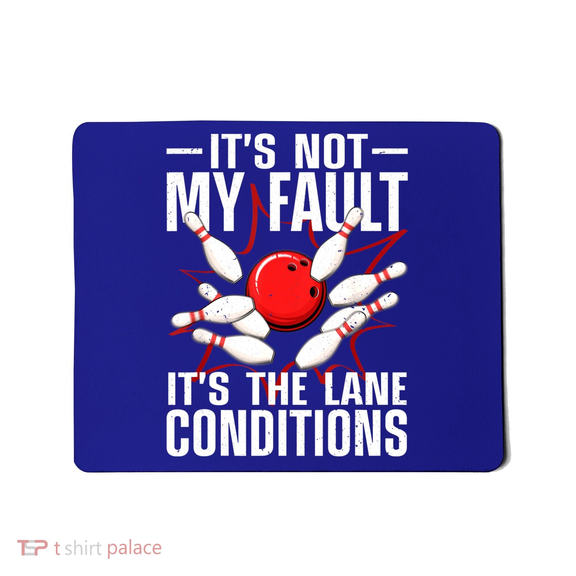 Funny Bowling For Women Bowler Team Bowling Lane Spare Mousepad
