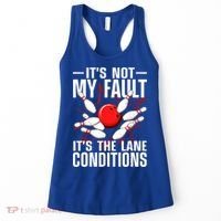 Funny Bowling For Women Bowler Team Bowling Lane Spare Women's Tank Top thumb 0
