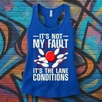 Funny Bowling For Women Bowler Team Bowling Lane Spare Women's Tank Top thumb 3