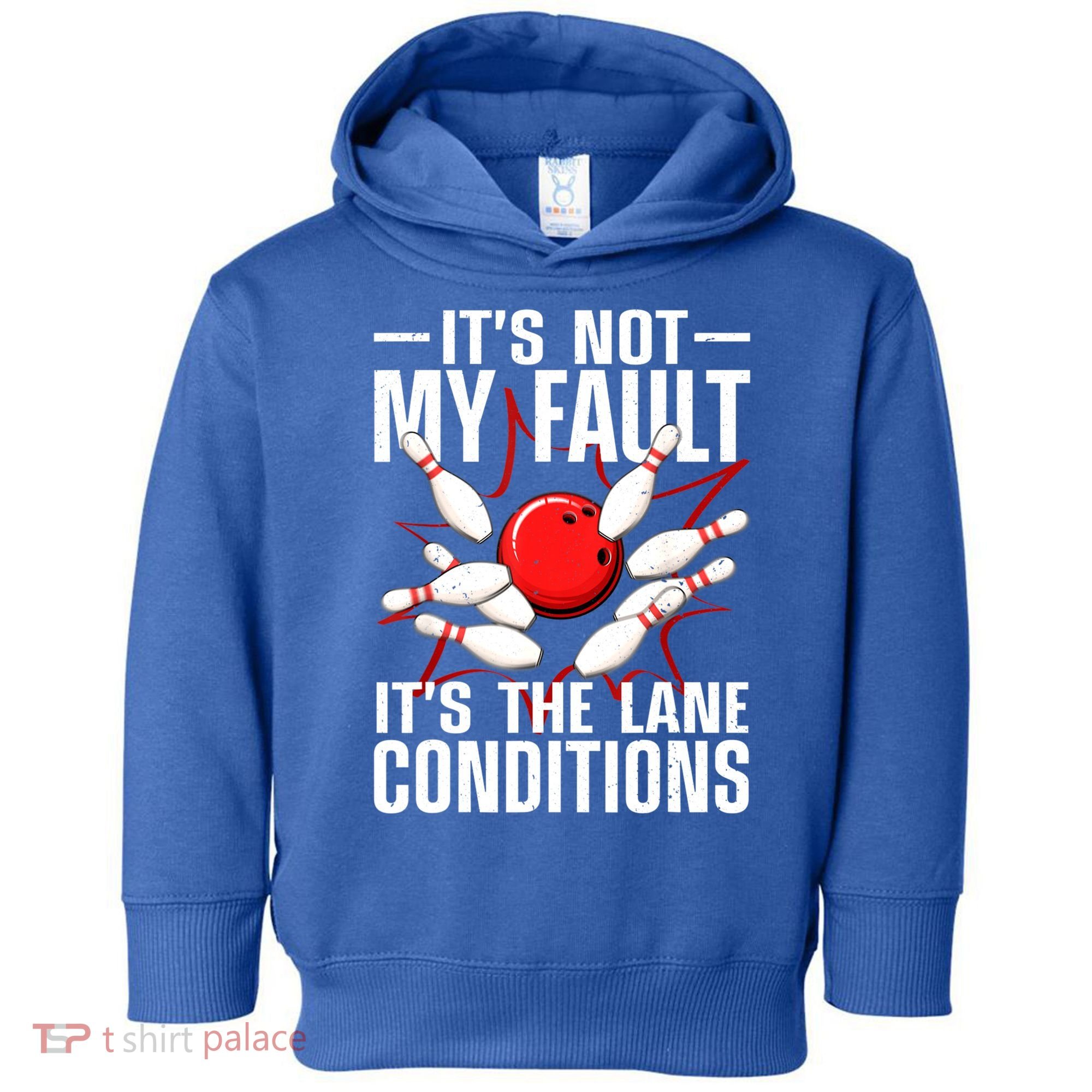 Funny Bowling For Women Bowler Team Bowling Lane Spare Toddler Hoodie