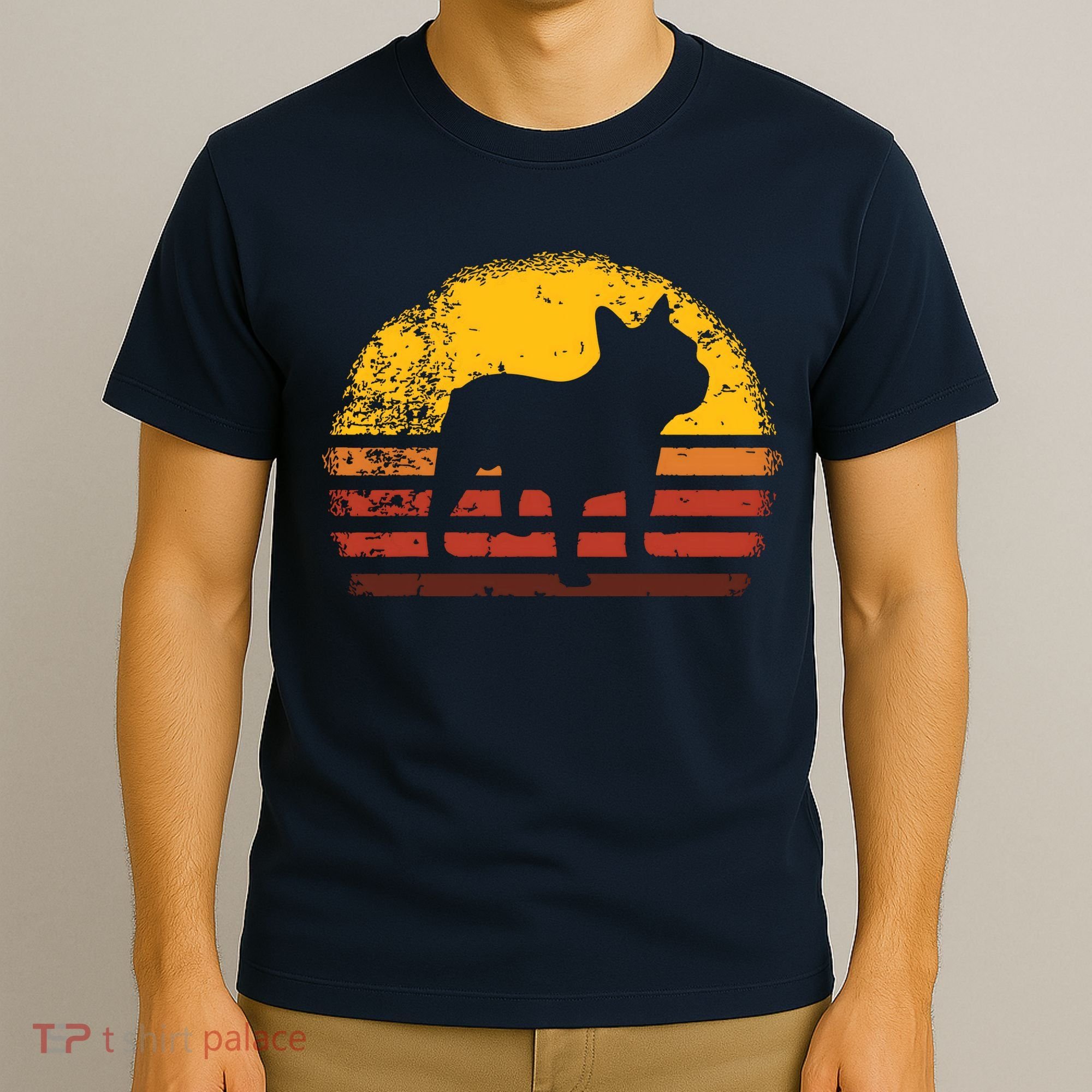 French Bulldog French Bulldog Retro T-Shirt
