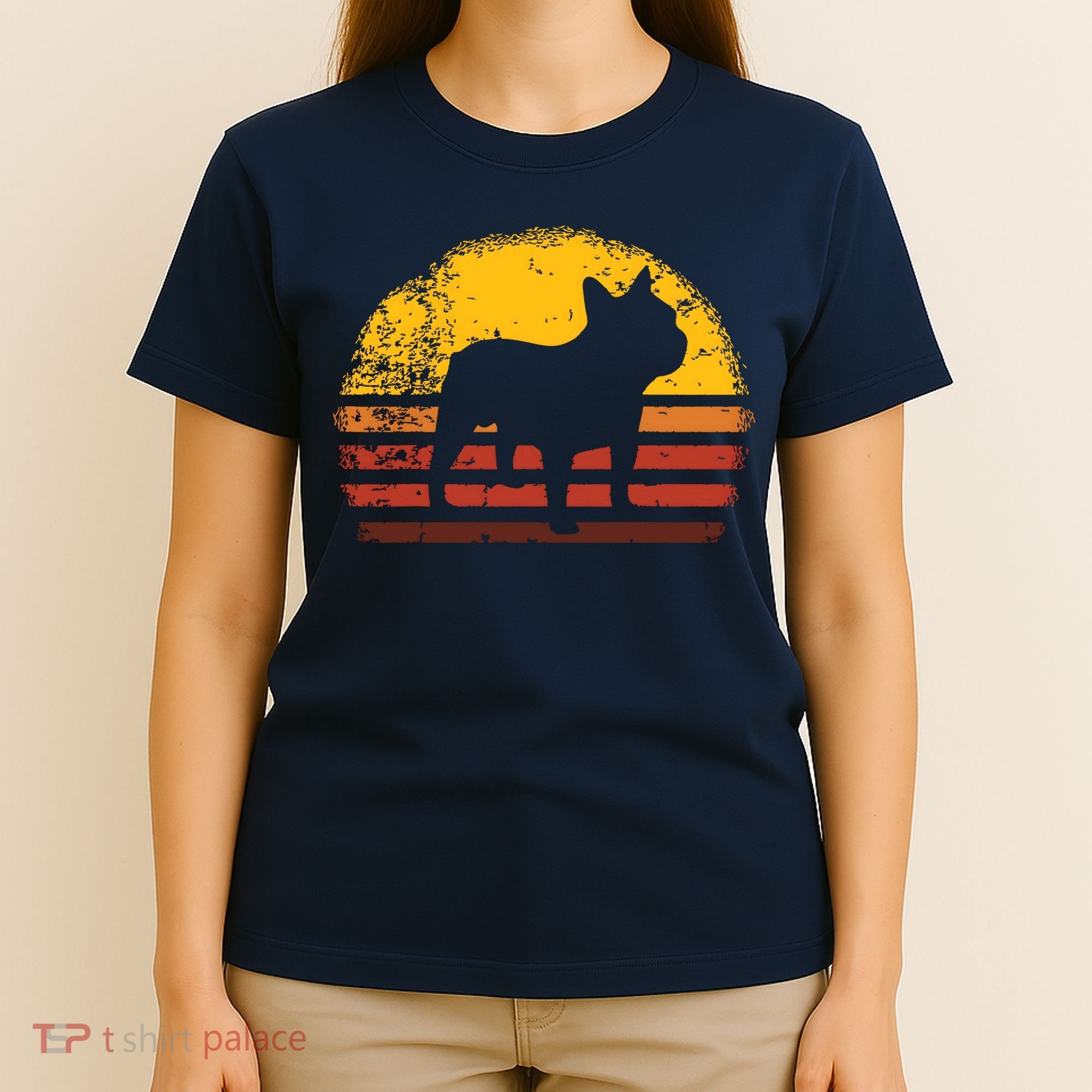 French Bulldog French Bulldog Retro T-Shirt