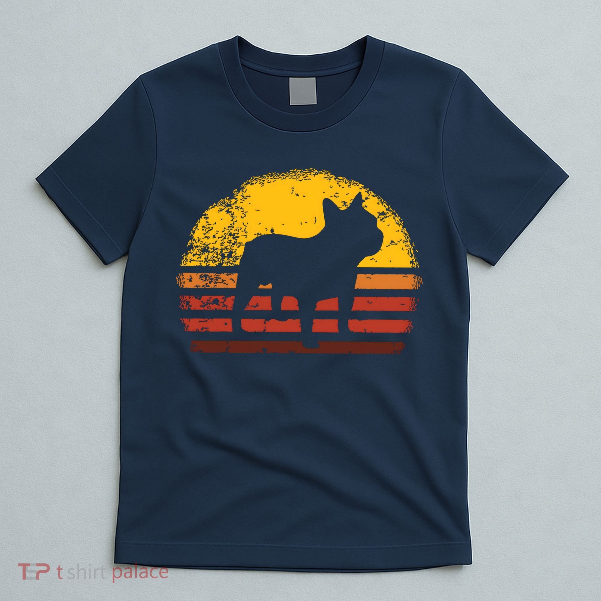French Bulldog French Bulldog Retro T-Shirt